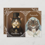 Verlobung-Party, Dusche Einladungspostkarte (Vorne/Hinten)