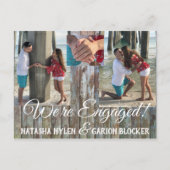 Verlobung Postkarte (Vorderseite)