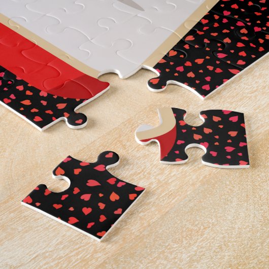 Verlobung Ring Box Jigsaw Puzzle (Seite)