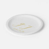 Verlobung Ring Dish Juwelier Trinket Geschirr W Pappteller (Schrägansicht)
