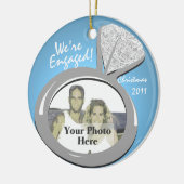 Verlobung Ring Foto Keramikornament (Links)