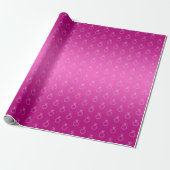 Verlobung Ring Wedding Hot Pink Wrapping Paper Geschenkpapier (Ungerollt)