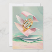 Verlobung Rings Einladung (Vorderseite)