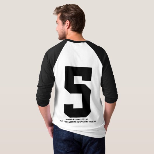 Verlobung, sie sagte ja T-Shirt (Schwarz voll)