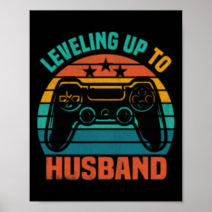 Verlobung-T-Shirt für Game-Liebhaber von Game-Game Poster
