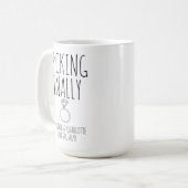Verlobung Tasse, Verlobung Geschenk, Verlobung Kaffeetasse (Vorderseite Links)