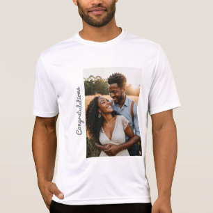 Verlobung und Foto T-Shirt