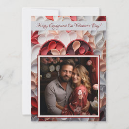 Verlobung Valentinstag Lovecore Personalisiert 5 Karte