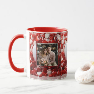 Verlobung Valentinstag Lovecore Personalisiert Tasse