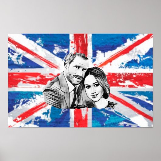 Verlobung von Prinz Harry Poster (Vorne)