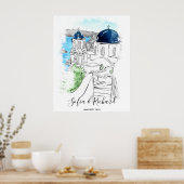 Verlobung, Vorschlag, Jubiläumsbrief Poster (Küche)