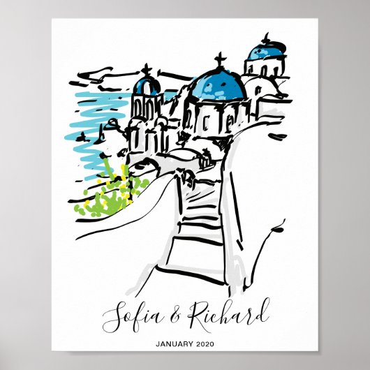 Verlobung, Vorschlag, Jubiläumsgeschenk Poster (Vorne)