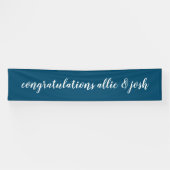 Verlobung Wanddekoration nach Maß Banner (Horizontal)