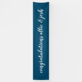 Verlobung Wanddekoration nach Maß Banner (Vertikal)