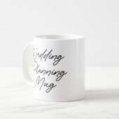 Verlobung Wedding Planning Tasse Future Frau Name (Vorderseite Links)