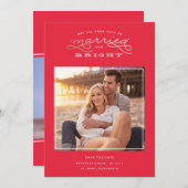 Verlobung Weihnachtskarte, Save the Date Weihnacht (Vorne/Hinten)