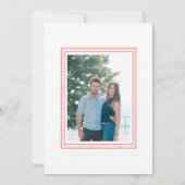 Verlobung Weihnachtskarte, Save the Date Weihnacht (Rückseite)