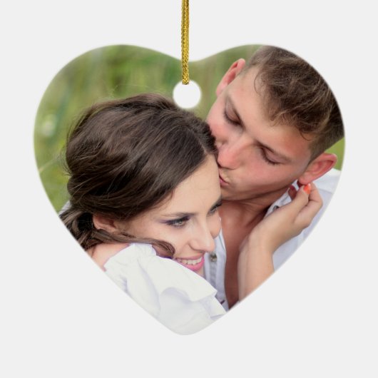 Verlobung Weihnachtsschmuck Achtung (Hinten)