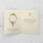 Verlobung zum katholischen Hochzeitstag Karte (Innenseite)