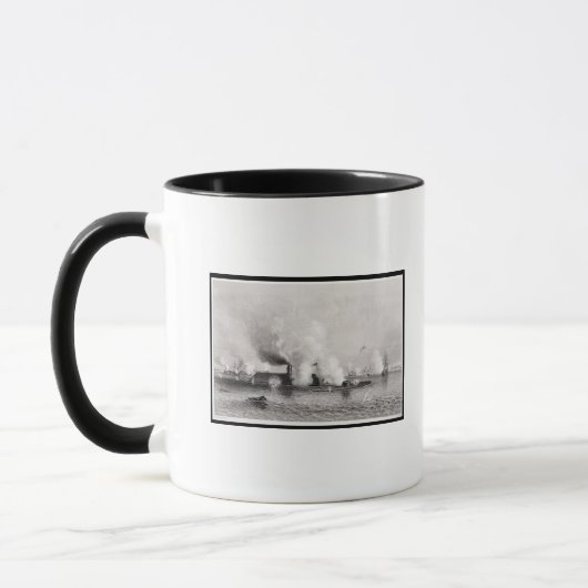 Verlobung zwischen Monitor und Tasse (Links)