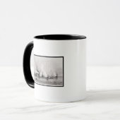 Verlobung zwischen Monitor und Tasse (Vorderseite Links)