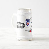 Verlobungen der 11. im Flugzeug Abteilung Bierglas (Vorderseite Links)