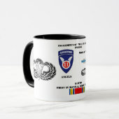 Verlobungen der 11. im Flugzeug Abteilung Tasse (Vorderseite Links)