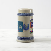 Verlobungen der 82. im Flugzeug Abteilung Bierglas (Mittel)