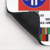 Verlobungen der 82. im Flugzeug Abteilung Mousepad (Ecke)