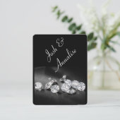 Verlobungs-Party Einladung/Feier Einladung (Stehend Vorderseite)