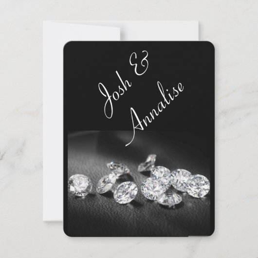 Verlobungs-Party Einladung/Feier Einladung (Vorderseite)