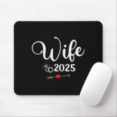 Verlobungsfeier 2025 Ehefrau Ehemann passend Mousepad (Mit Mouse)