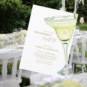 Verlobungsfeier Margarita Party im Haus Einladung