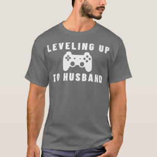 Verlobungsgeschenk für Bräutigam Ehemann Junggesel T-Shirt