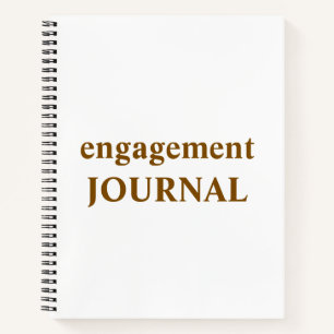 Verlobungsjournal und Erinnerungsbuch   Verlobung  Notizblock