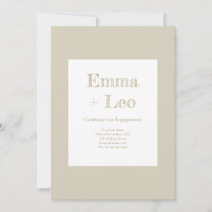 Verlobungsparty Einladung