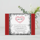 Verlobungspartyeinladungen Einladung (Stehend Vorderseite)