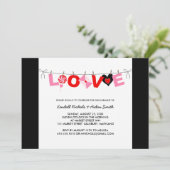 Verlobungspartyeinladungen Einladung (Stehend Vorderseite)