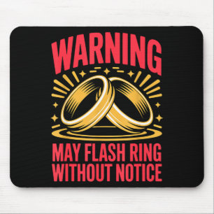 Verlobungsring Ehefrau Ehemann verlobt Verlobung Mousepad