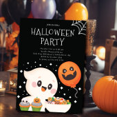 verlockend festes Halloween-Party Einladung