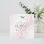 Verlockend Rosa 311 laden ein Einladung (Stehend Vorderseite)