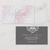 Verlockend Rosa 311 Visitenkarte (Vorne/Hinten)