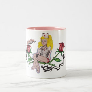 Verlockend Zweifarbige Tasse