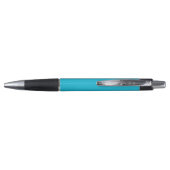 Verlockendes Aqua Kugelschreiber (Rückseite)