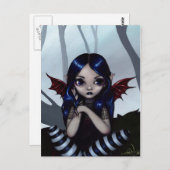 "Verloren....aber nicht besorgt" Postkarte (Vorne/Hinten)