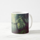 Verloren - ein Wald Kaffeetasse (VorderseiteRechts)