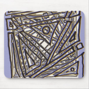 Verloren im Gedanken Mousepad