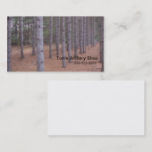 Verloren im Holz Visitenkarte (Vorne/Hinten)