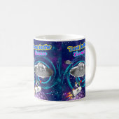 VERLOREN IM KOSMOS KAFFEETASSE (VorderseiteRechts)