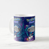 VERLOREN IM KOSMOS KAFFEETASSE (Vorderseite Links)